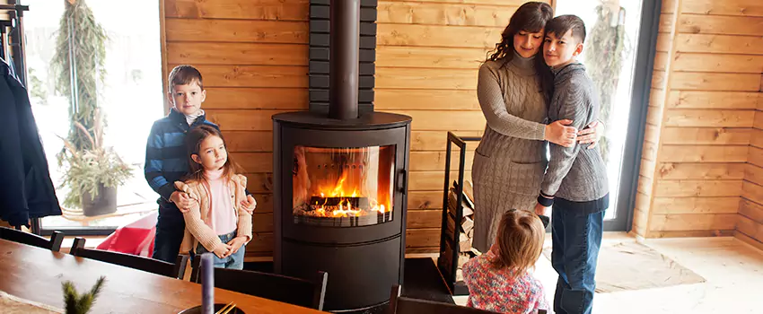 Morso Cast Iron Fireplace Insert Installation in Camarillo, California
