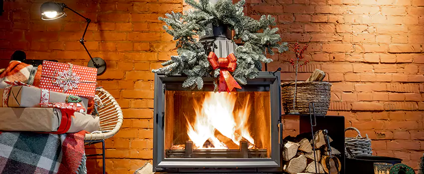 Travis Industries Linear Gas Fireplace Installation in Camarillo, California
